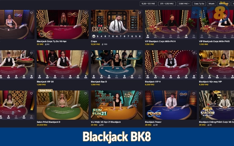Blackjack BK8