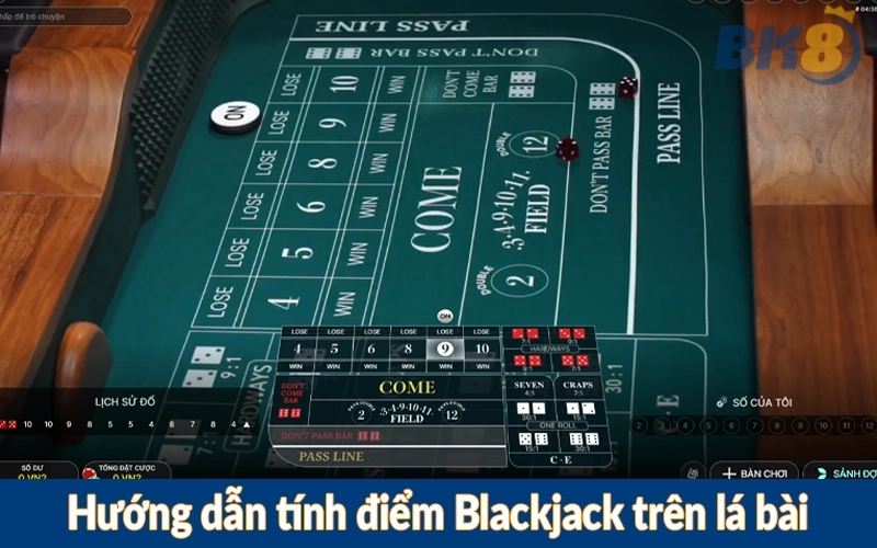 Hướng dẫn tính điểm Blackjack trên lá bài