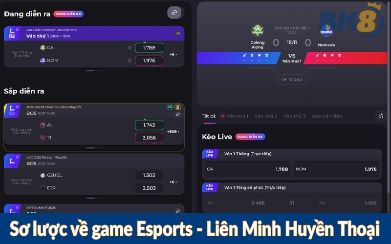 Sơ lược về game Esports - Liên Minh Huyền Thoại